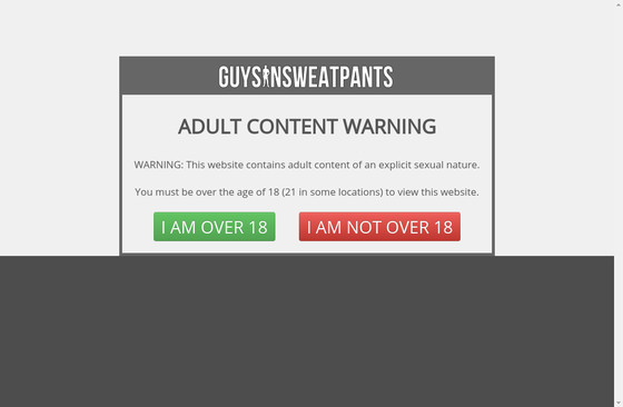 Guys In Sweat Pants