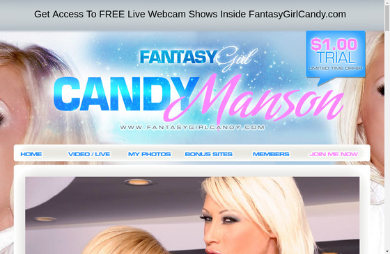 Fantasy Girl Candy Manson