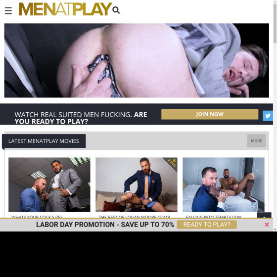 men at play