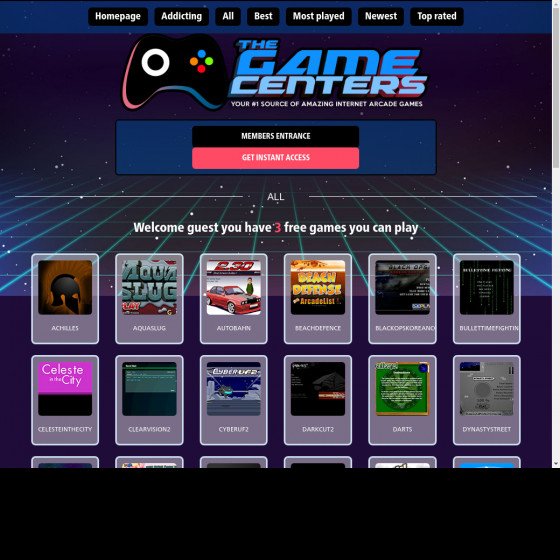 the game centers
