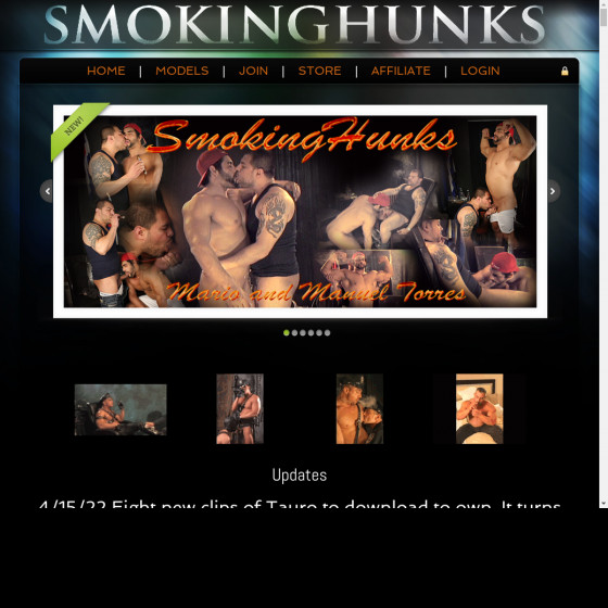 smoking hunks