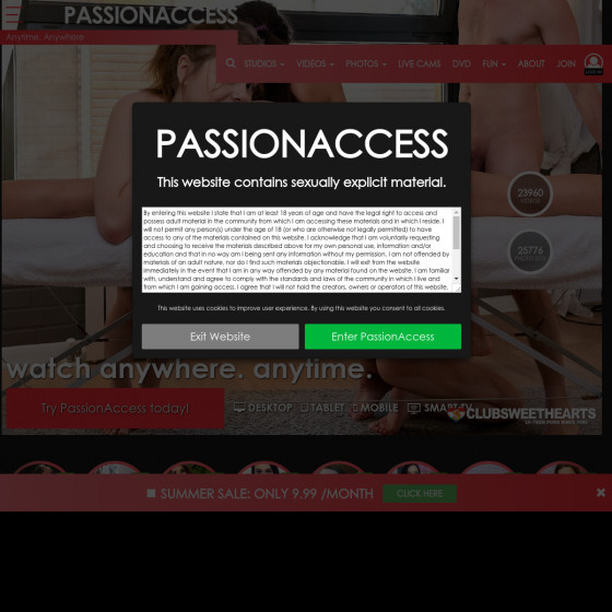 passion access