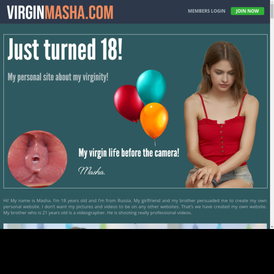 VirginMasha.com