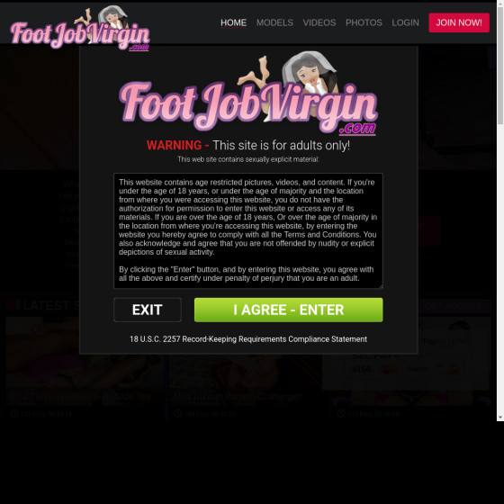 foot job virgin