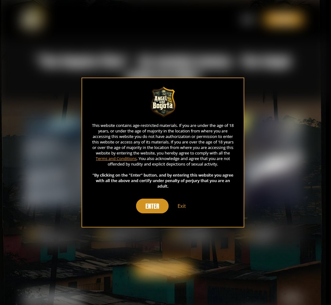 angel of bogota password