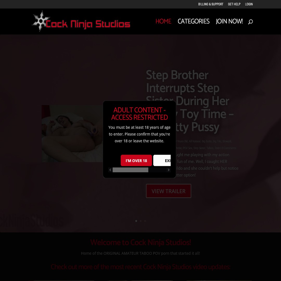 cock ninja studios password